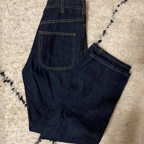 Jesse Kamm High Rise Women Jeans - Dark Blue - Picture 2 of 7